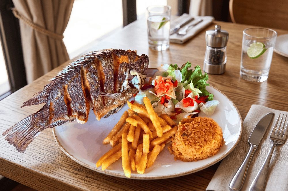 Fried Mojarra